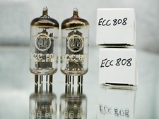 matched pair ECC808 Valvo HiFi Tubes NOS testet RoeV-10