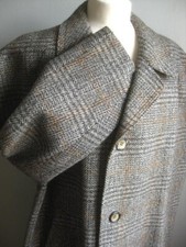 Vintage Woll Trenchcoat 46 Reine Schurwolle Luxus CROMBIE Tweed COOPER & MCKENZIE