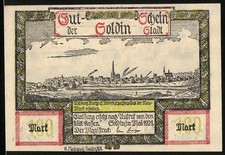 Notgeld Soldin, 1921, 1 Mark