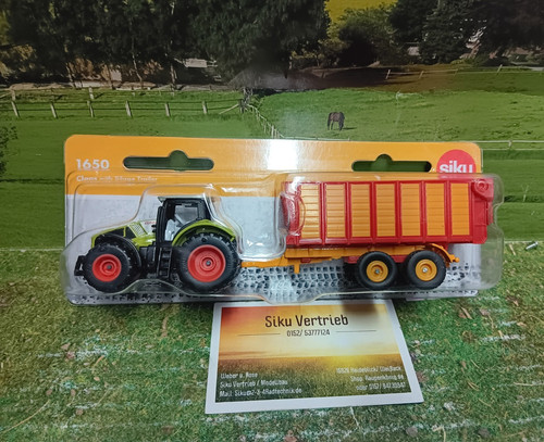 Siku 1650 claas - nr.:, mit