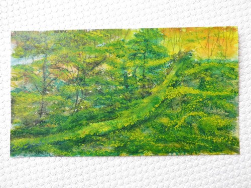 Aquarell landschaft - landschaft, am