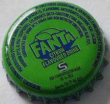 NEU! NEW! Kronkorken aus RUANDA RWANDA - FANTA (2)