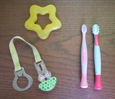 Nuckelhalter, Beißring, Zahnpflegeset, Babylove, MAM