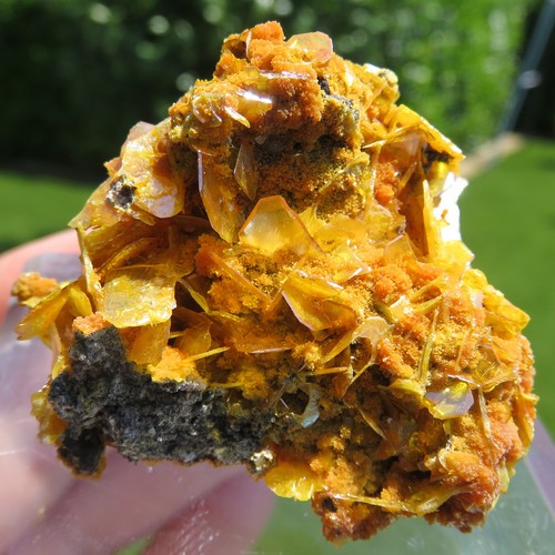 Mineralien wulfenit orange - mineralien, ***