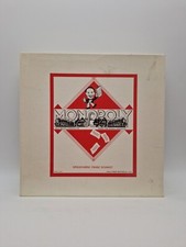 Monopoly Parker alte quadratische DM Ausgabe 1961 Brettspiel Gesellschaftsspiel 