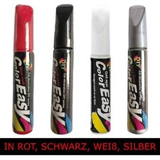 Lackstift Lack Reparaturstift Auto KFZ Kratzer in Weiß Rot Silber Schwarz Glanz