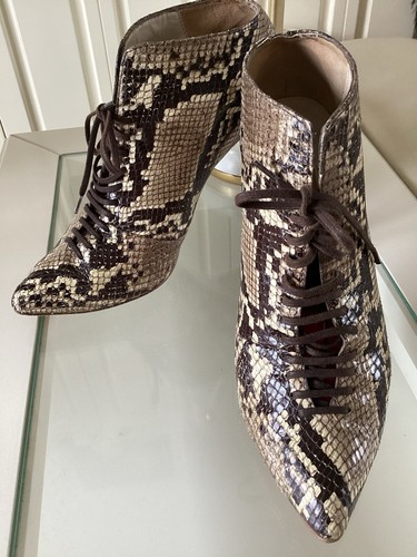 Zara stiefelette leder - stiefelette,