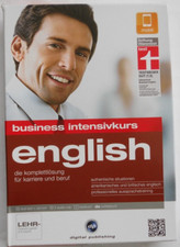 Business Intensivkurs English 4 x CD/DVD Komplettlösung für Karriere/Beruf (2012