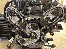 Audi 3,0 TDI Motor ASB BMK Steuerkettensatz Steuerkette Wechsel Kettenwechsel 
