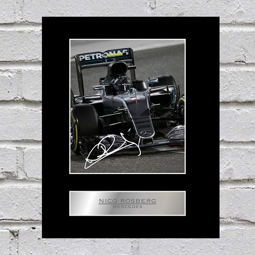 Nico rosberg signierte - nico,