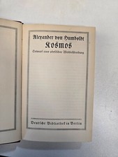 Alexander von Humboldt: Kosmos Entwurf einer physischen Weltbeschreibung.