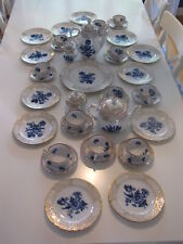 Kaffeeservice von Schumann Arzberg Bavaria 12 Pers. Echt Cobalt Porzellan 44tlg.