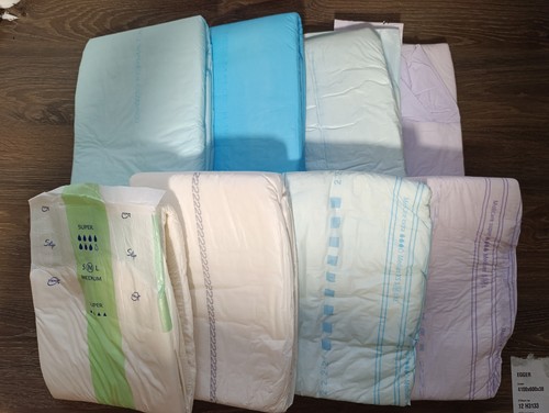 Plastic backed diapers - box, 2
