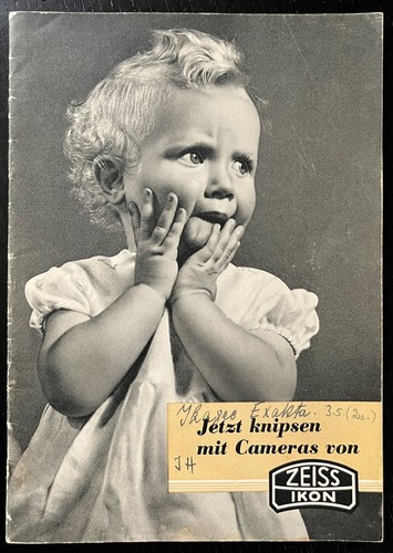 Zeiss ikon katalog original - zeiss,