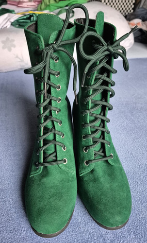 Grüne stiefeletten sailor - stiefeletten,