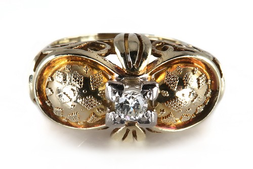 Ring mit brillant - ring,