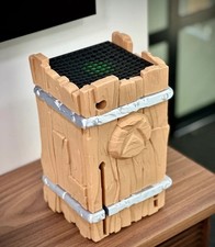 Fantasy Holzgehäuse für Xbox Series X – vertikal/horizontal | 3D Design von Holo
