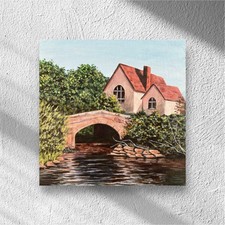 Leinwandbild 25x25cm