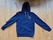 Original HSV Fan-Shop Kapuzenpullover, Gr. L, Schwarz mit Aufdrucken