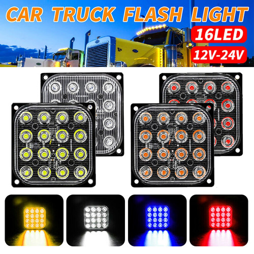 4stk 16led frontblitzer - 4stk,