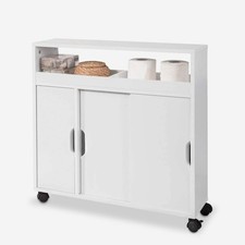 Badezimmerschrank mit rollen - mit,