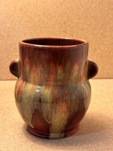 Weller pottery blo red - weller, blo'