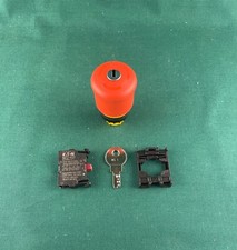 Eaton/Moeller RMQ-Titan Not-Aus-Schlüsseltaster Komplettgerät M22-PVS/K01