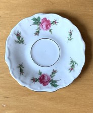 Bareuther Porzellan, Untertasse, Rose gold, kleiner Teller