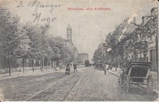 AK  Warszawa, ulica Krolewska  1915  Feldpost