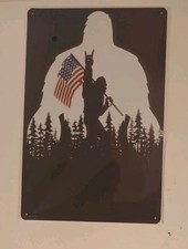 Bigfoot Sasquatch Yeti Tin