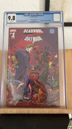 Marvel deadpool batman 1 - marvel/dc:, #1