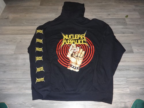 Nuclear assault zipper hoodie - nuclear,