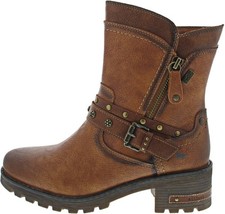 Mustang Damen Stiefel TEX braun