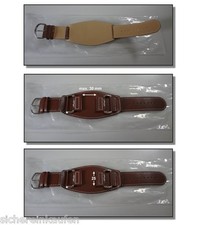 Uhrenarmband braun 25 mm mit