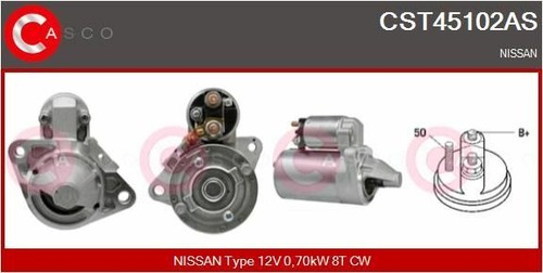 Anlasser für nissan almera - almera, ii