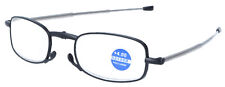 Elegante klassische Falt-Lesebrille ADRIAN mit Teleskopbügeln im Etui | NEU