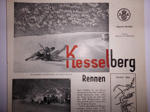 Orig 1931 motor sport - 1931, &