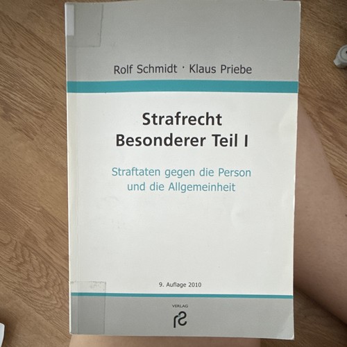 Strafrecht besonderer teil - besonderer,