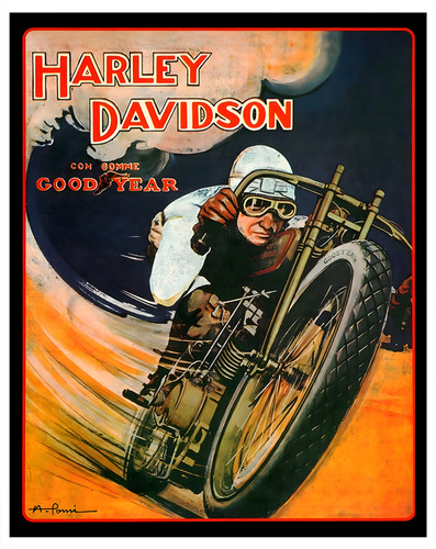 Classic harley davidson - harley,