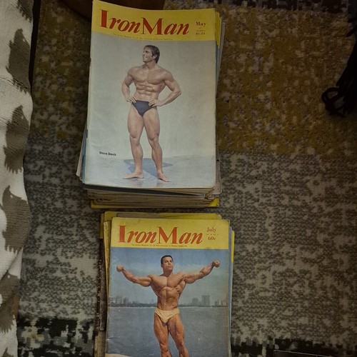 Iron man magazine 1970 s - man,