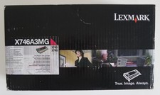 Lexmark Toner X746A3MG wie X746A1MG Magenta für Lexmark X746, Lexmark X748, OVP