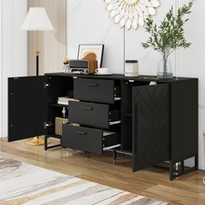 Sideboard mit 2 Türen und 3