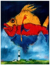 Kunstdruck - "RÜM HART KLAAR