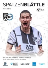 Stadionheft Programme SSV Ulm