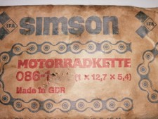 Motoradkette Simson S50