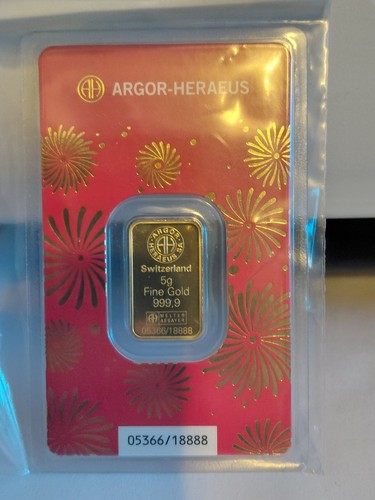 999 9er goldbarren - g., argor