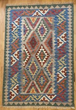 OriginalKelim Teppich 180x120  Handgewebter ,modern , die Kunst des persischen 