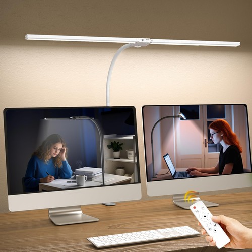 Doppelkopf schreibtischlampe - doppelkopf,