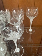 5 Rosenthal Rotweinkelche