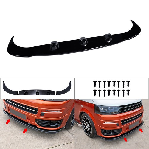 Schwarz glanz front spoiler - schwarz,